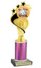 Too Cute to Spook trophy. Great for your Halloween pageants, events, contests and more Numerous trophy heights available.  Choice of column color
