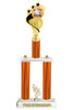 Too Cute to Spook trophy. Great for your Halloween pageants, events, contests and more Numerous trophy heights available. Choice of column color