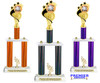 Too Cute to Spook trophy. Great for your Halloween pageants, events, contests and more Numerous trophy heights available. Choice of column color
