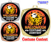 Halloween  theme medal. Great medal for all of your Fall - Halloween pageants, events, contests and more. Available in gold, silver or bronze finish. 