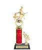 Halloween trophy. Great for your Halloween pageants, events, contests and more Numerous trophy heights available.  Choice of column color