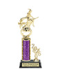 Halloween trophy. Great for your Halloween pageants, events, contests and more Numerous trophy heights available.  Choice of column color