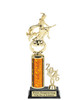 Halloween trophy. Great for your Halloween pageants, events, contests and more Numerous trophy heights available.  Choice of column color