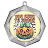 Halloween  theme medal. Great medal for all of your Fall - Halloween pageants, events, contests and more. Available in gold, silver or bronze finish. 