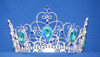 3.75" Round crown with 6" diameter.  Great for girls or boys!