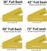 CUSTOM FULL SASH - 4 sizes available.  Single satin ribbon with clip art,  1 line main text and clip art