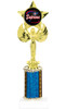 "Title" Specific trophy.  Numerous titles available.  Choice of color, trophy height and title.  Height starts at 10"  (7517)