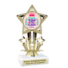 6" tall   Back to School themed trophy.  9 Designs available. (767