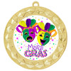  Mardi Gras theme medal.  Great medal for your pageants, contests, competitions and more.  935G