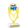 Summer Themed Trophy.  20 art work designs available.  5  3/4" tall  (ph28