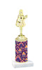  Abstract  pattern  trophy with choice of trophy height and figure (009