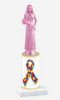 Autism  pattern  trophy with choice of trophy height and figure (031