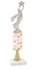 Cupcake  pattern  trophy with choice of trophy height and figure (029stem