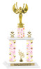 Cupcake theme  2-Column trophy.  Numerous trophy heights and figures available  (003