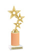 Glitter Column trophy with choice of glitter color, trophy height and base.