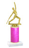  Glitter Column trophy with choice of glitter color, trophy height and base.  (baton)