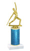  Glitter Column trophy with choice of glitter color, trophy height and base.  (baton)