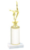 Glitter Column trophy with choice of glitter color, trophy height and base.  (2401