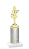 Glitter Column trophy with choice of glitter color, trophy height and base.  (Jr. Queen
