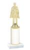 Glitter Column trophy with choice of glitter color, trophy height and base.  King