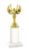 Glitter Column trophy with choice of glitter color, trophy height and base.  Victory