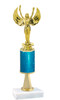 Glitter Column trophy  with pedestal.  Choice of glitter color,  trophy height and base.  Victory