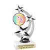 UNICORN TROPHY WITH 6 DESIGNS AVAILABLE AND CHOICE OF BASE. 6" TALL (663s