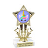 UNICORN TROPHY WITH 6 DESIGNS AVAILABLE AND CHOICE OF BASE. 6" TALL (f767