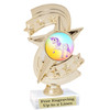 UNICORN TROPHY WITH 6 DESIGNS AVAILABLE AND CHOICE OF BASE. 6" TALL  (h300