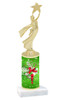 Holiday Decorations  trophy with choice of trophy height and figure - winter 005