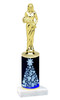 Christmas/Winter theme  trophy with choice of trophy height and figure - winter 010