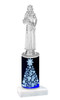 Christmas/Winter theme  trophy with choice of trophy height and figure - winter 010