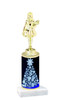 Christmas/Winter theme  trophy with choice of trophy height and figure - winter 010