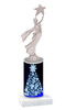 Christmas/Winter theme  trophy with choice of trophy height and figure - winter 010