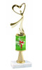 Holiday Decorations  theme  trophy with choice of trophy height and figure - Winter 005