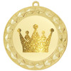 Glitter Crown Medal.  	2 3/4" diameter medal with choice of glitter color.  Includes free engraving and free neck ribbon.     2-935g