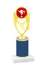  Valentine theme  Glitter Column trophy with choice of glitter color, trophy height and base.  cupid005