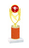  Valentine theme  Glitter Column trophy with choice of glitter color, trophy height and base.  cupid005