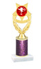  Valentine theme  Glitter Column trophy with choice of glitter color, trophy height and base.  cupid009