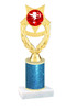  Valentine theme  Glitter Column trophy with choice of glitter color, trophy height and base.  cupid009