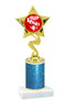  Valentine theme  Glitter Column trophy with choice of glitter color, trophy height and base.  love001