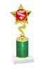  Valentine theme  Glitter Column trophy with choice of glitter color, trophy height and base.  love001