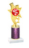  Valentine theme  Glitter Column trophy with choice of glitter color, trophy height and base.  love008