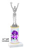 Mardi Gras Theme trophy.  Numerous trophy heights and figures available.  (003