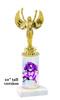 Mardi Gras Theme trophy.  Numerous trophy heights and figures available.  (003