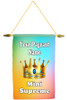 Custom Pageant Wall Banner.  Available in 2 sizes with numerous titles available.  003