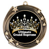 Pageant Medal with Title Specific insert.  Numerous titles available.  (930g-crown 1)