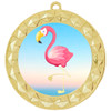 Flamingo theme medal.  Includes free engraving and neck ribbon.  (Flamingo - 935g