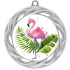 Flamingo theme medal.  Includes free engraving and neck ribbon.  (Flamingo - 938s