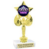 Pageant theme trophy.  6" tall with choice of base and numerous titles. (crown 2) 7517